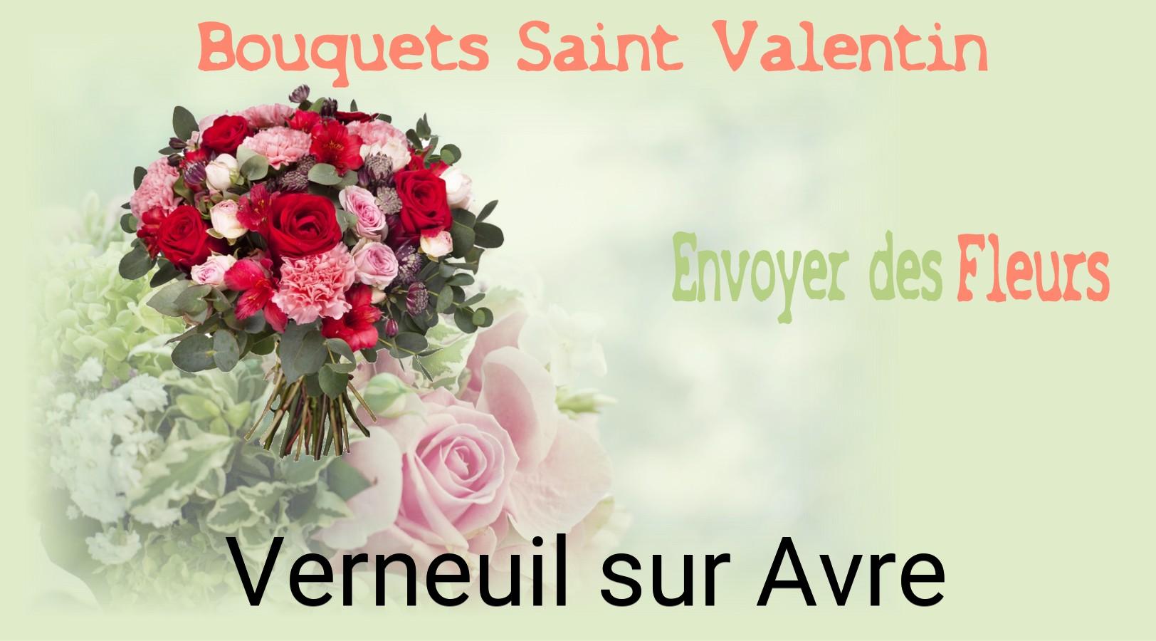 Roses de Saint-Valentin livrées à Verneuil-sur-Avre